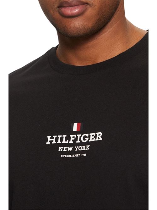 T-shirt ny nera Tommy Hilfiger | MW0MW38980BDS